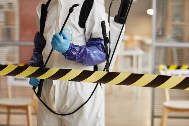 Professional Biohazard Cleanup technician working in Allentown, PA